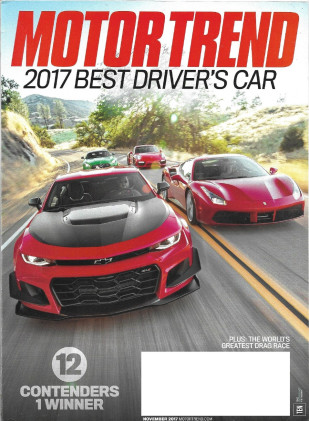 MOTOR TREND 2017 NOV - BEST DRIVER CARS, 812 SUPERFAST